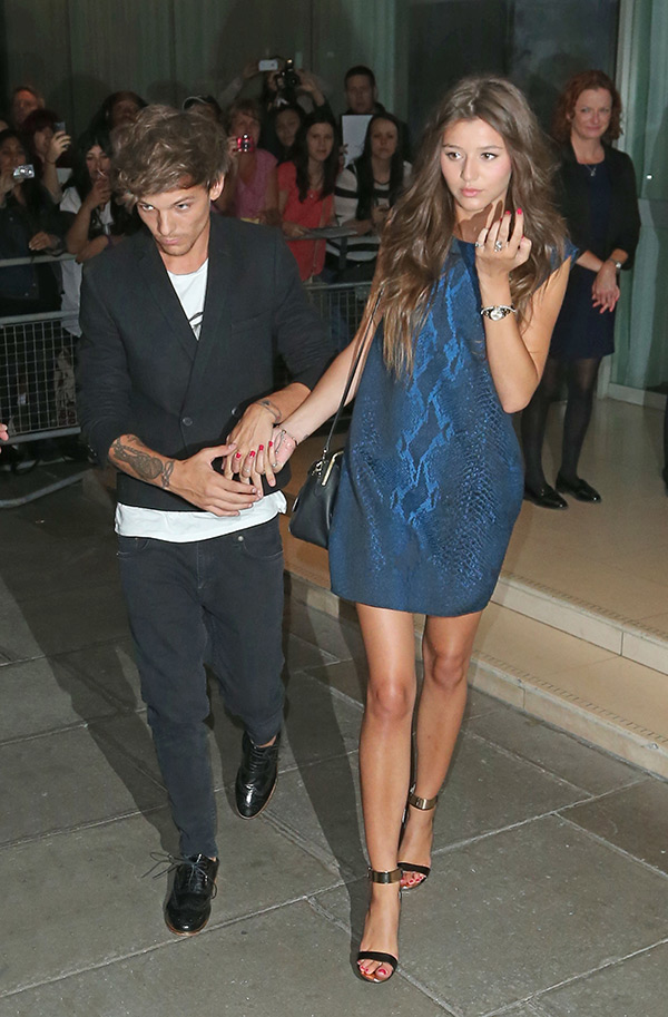 Louis Tomlinson & Eleanor Calder at the ‘This Is Us’ premiere in London