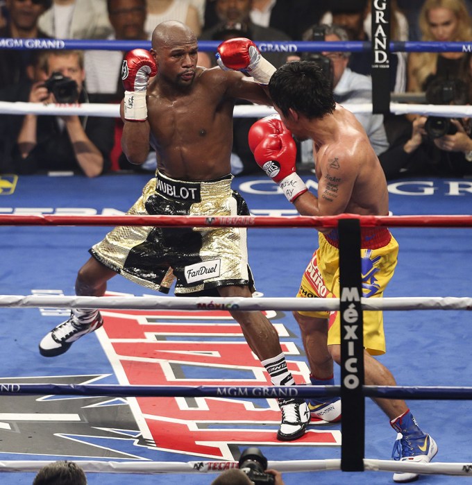 Boxing – WBC/WBA/WBO Welterweight Title Fight Floyd Mayweather v Manny Pacquiao MGM Grand, Las Vegas, United States – 2 May 2015