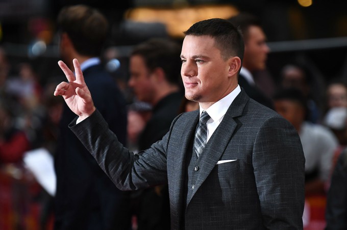 Channing Tatum at the ‘Logan Lucky’ film premiere