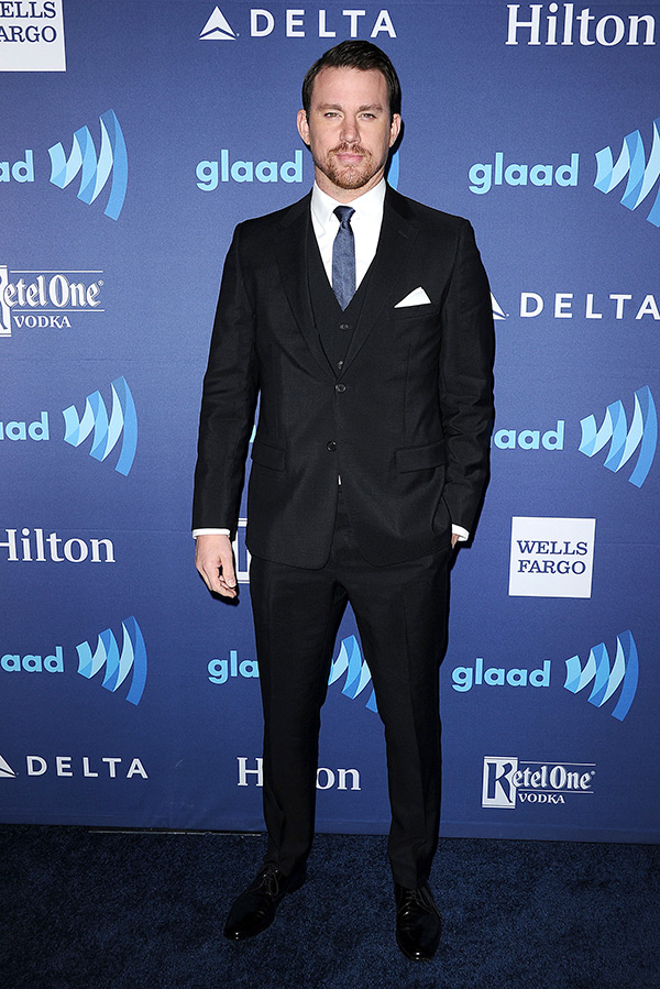 Channing Tatum At The GLAAD Media Awards