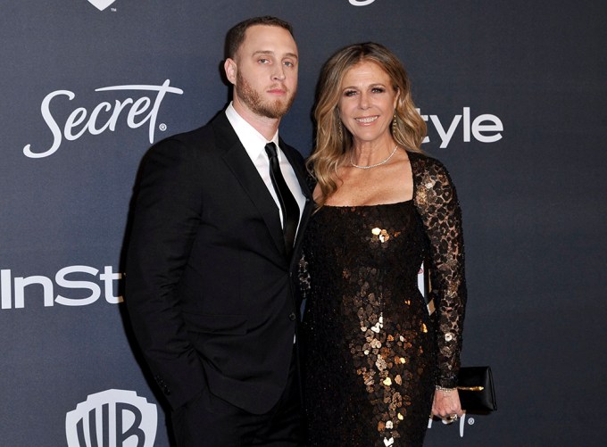 Chet Hanks and Rita Wilson at the 77th Annual Golden Globe Awards InStyle and Warner Bros. Afterparty