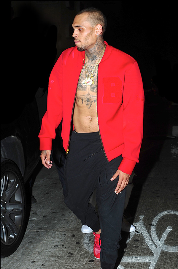 Chris Brown at Argyle club