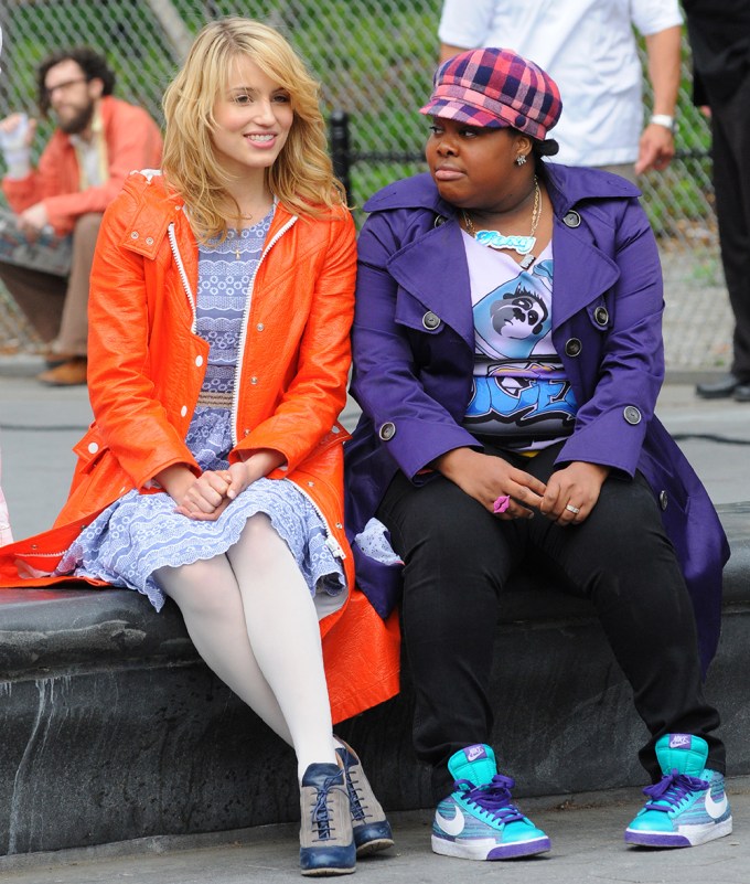 Dianna Agron With Amber Riley