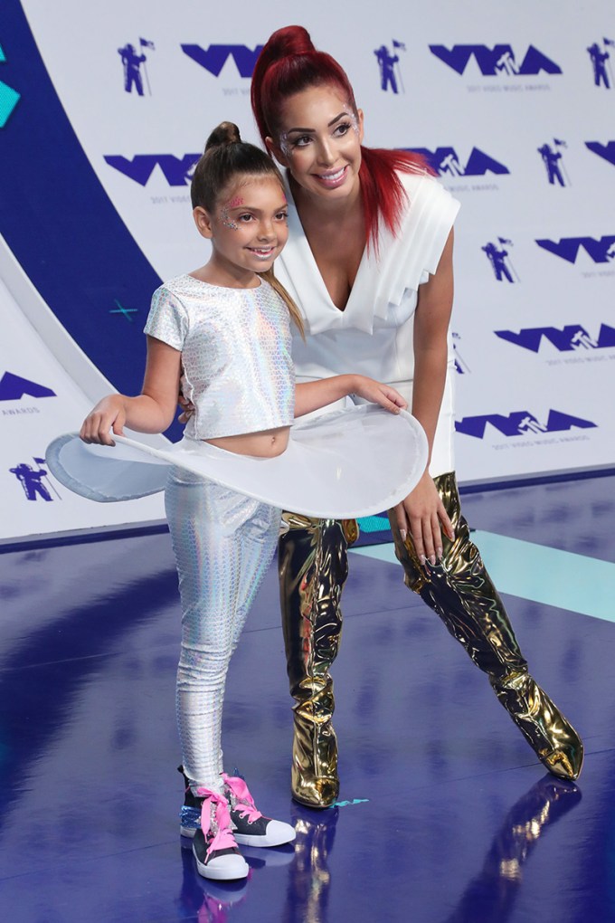 Farrah Abraham & Sophia At 2017 MTV Video Music Awards