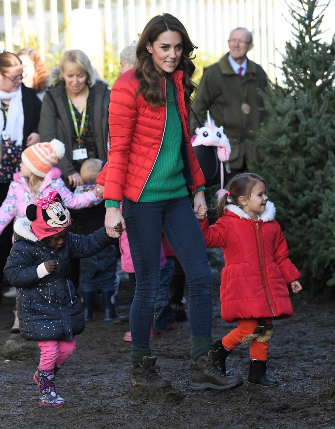 Kate Middleton Visits Peterly Manor Farm