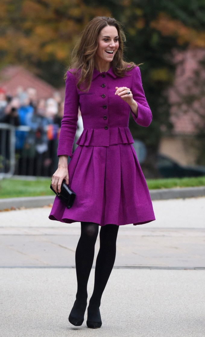 Kate Middleton Looks Preppy In Oscar De La Renta