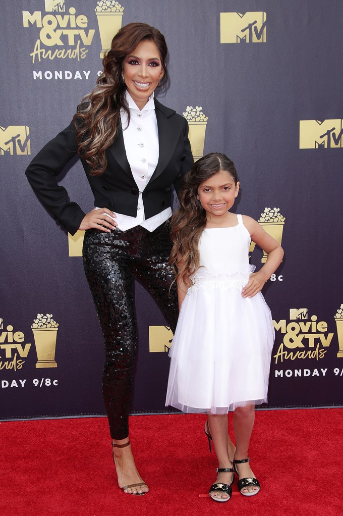 Farrah Abraham & Her Daughter Sophia At 2018 MTV Movie & TV Awards