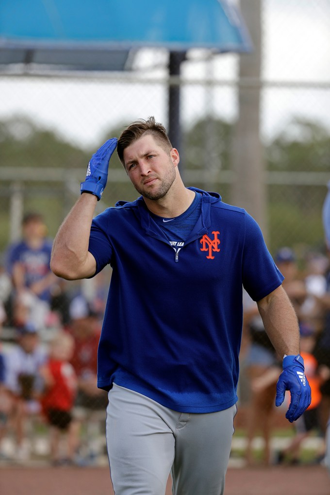 Tim Tebow At Practice