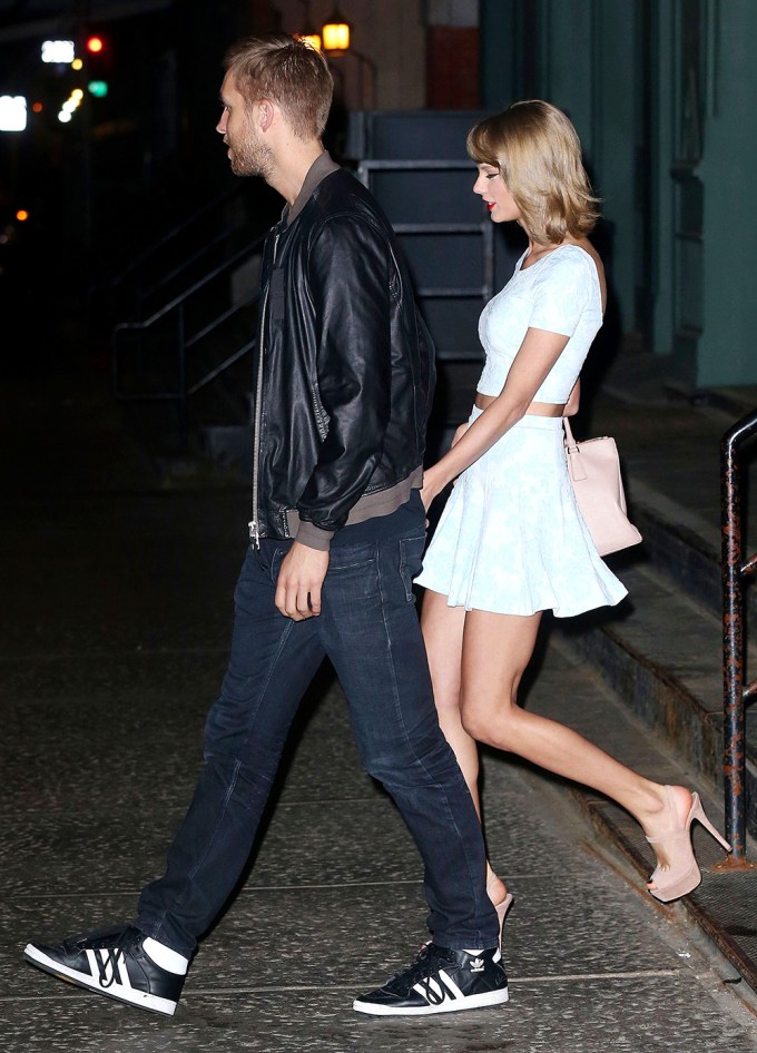 Taylor Swift & Calvin Harris In NYC