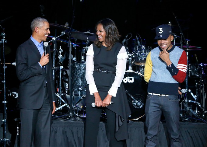 Chance The Rapper At Obama Summit
