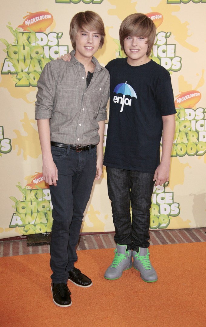 Dylan & Cole Sprouse At 2009 Kids’ Choice Awards