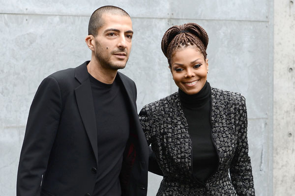 Janet Jackson With Her Former Husband