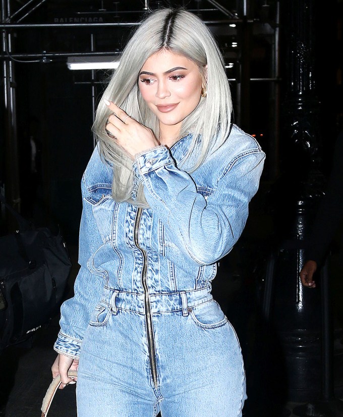 Kylie Jenner With Gray Hair