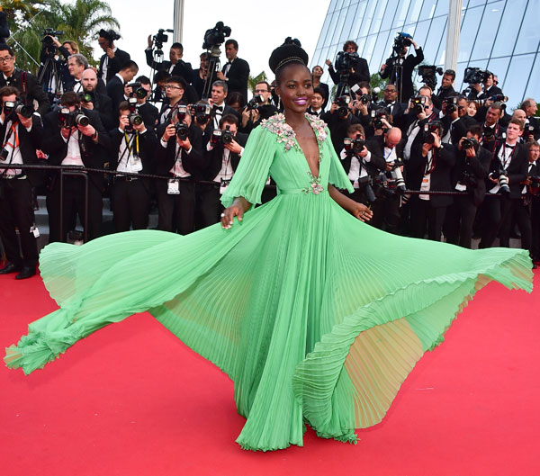Lupita-Nyong’o’s-Dress-At-Cannes-Film-Festival–Twirls-In-Gucci-Gown