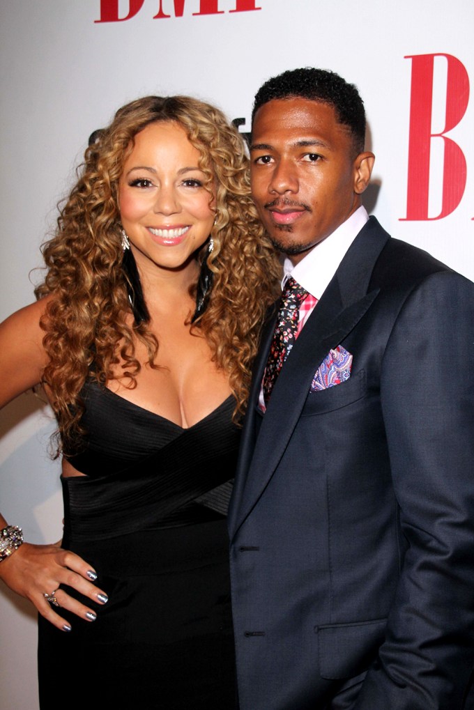 Mariah and Nick at the BMI Urban Awards