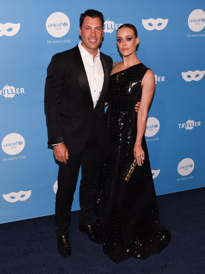 Maksim Chmerkovskiy & Peta Murgatroyd at UNICEF Masquerade Ball