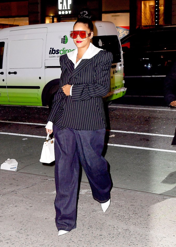 Rihanna Out In NYC