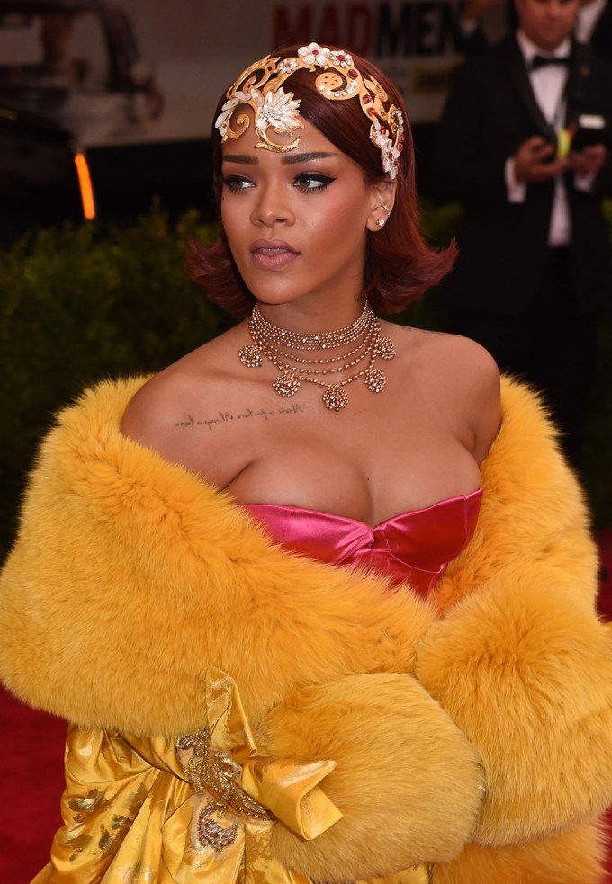 Rihanna Is A Vision In Yellow