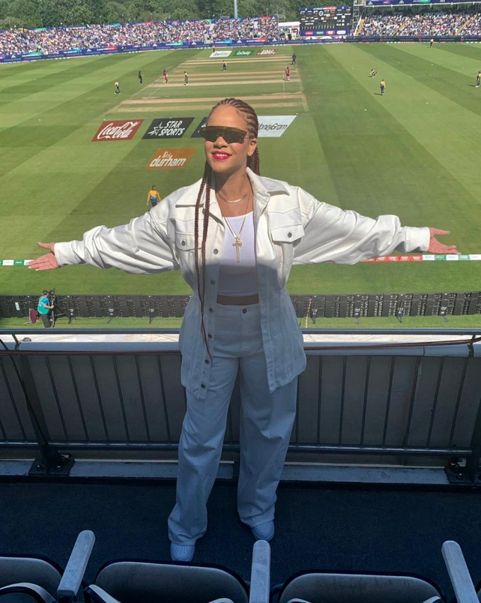 Rihanna At The 2019 ICC Cricket World Cup in London