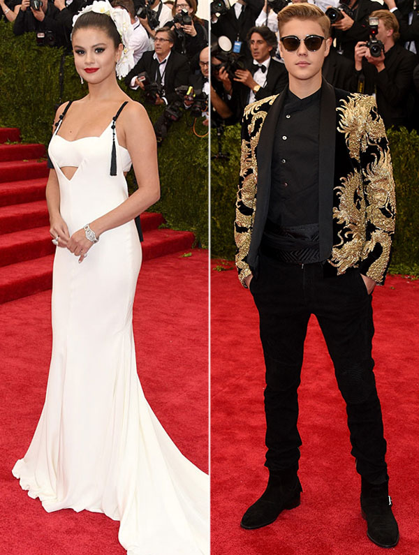 Justin Bieber & Selena Gomez's Run-In At Met Gala 2015: Their Awkward  Reunion – Hollywood Life