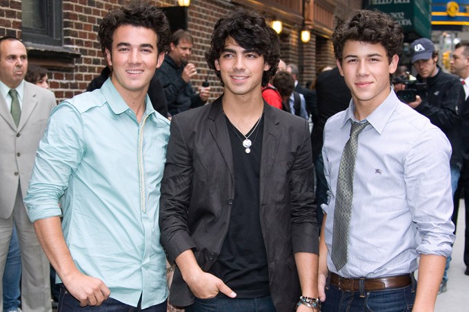 Jonas Brothers attend ‘The Late Show With David Letterman’
