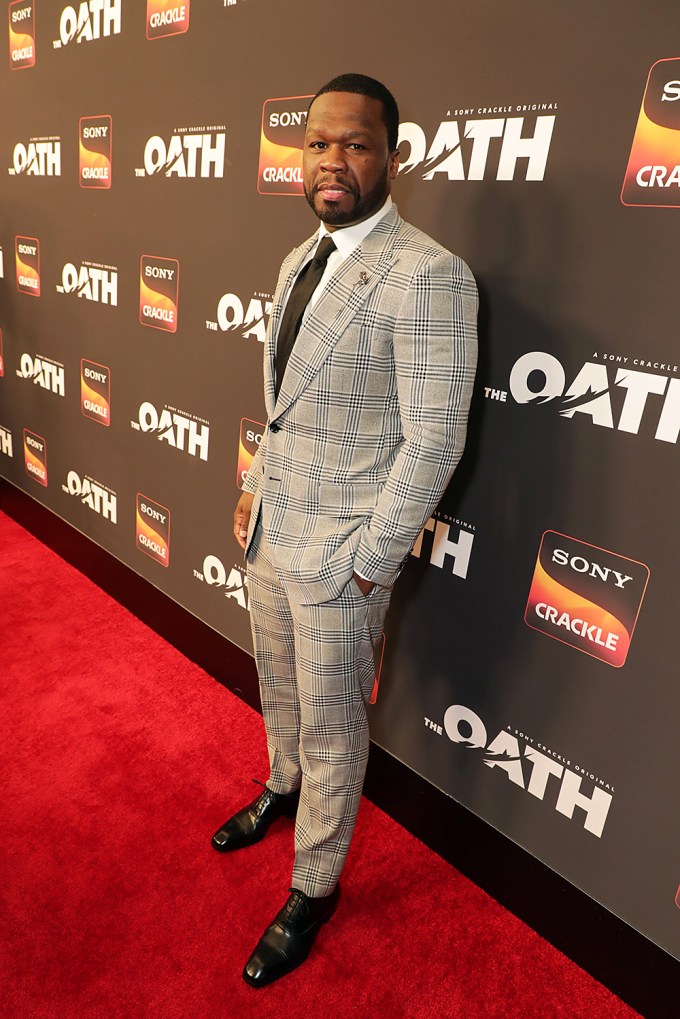 50 Cent at Sony Crackle’s ‘The Oath’ screening