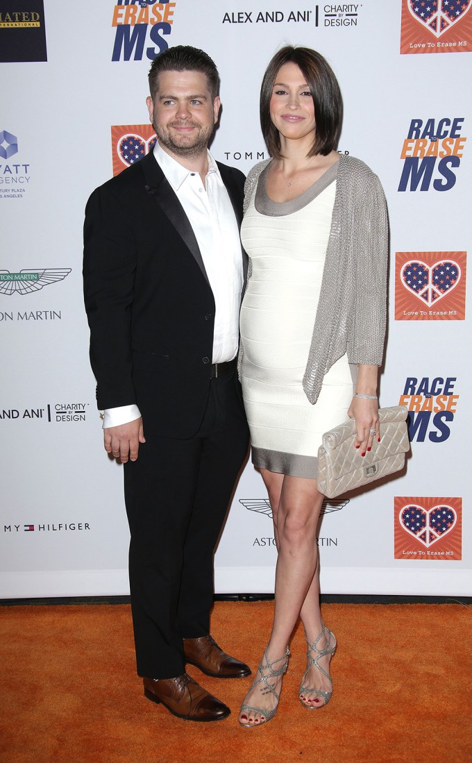 Jack Osbourne and Lisa Stelly at the 22nd Annual Race To Erase MS Event