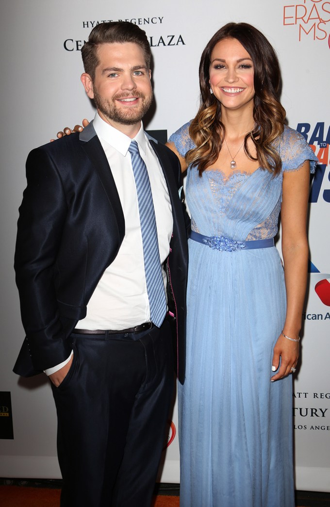 Jack Osbourne and Lisa Stelly at the 20th Annual Race to Erase MS
