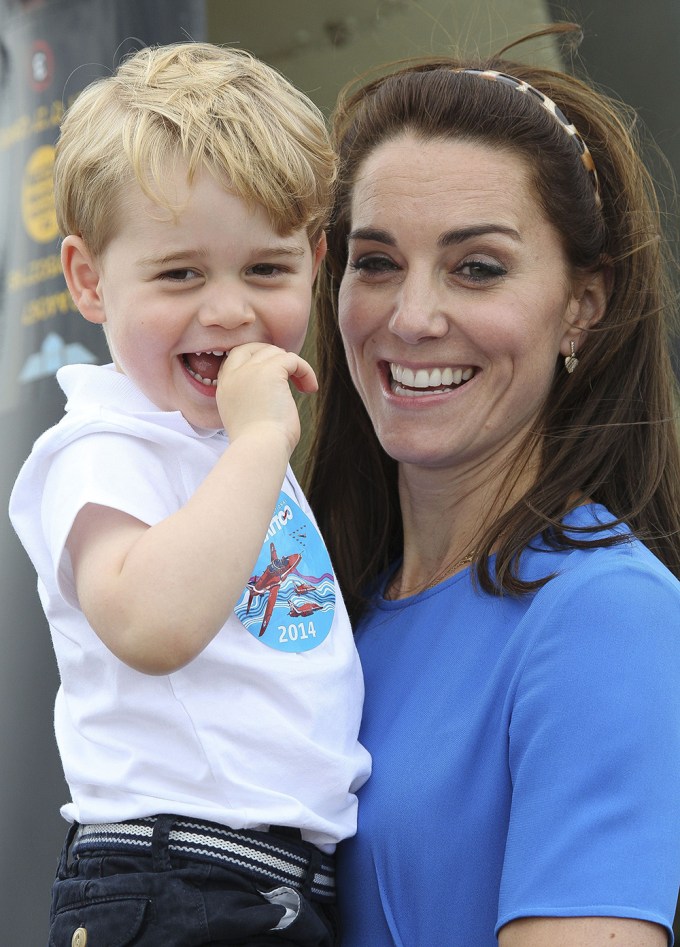 Kate Middleton & Prince George: Photos of Royal Mom With Her First Born