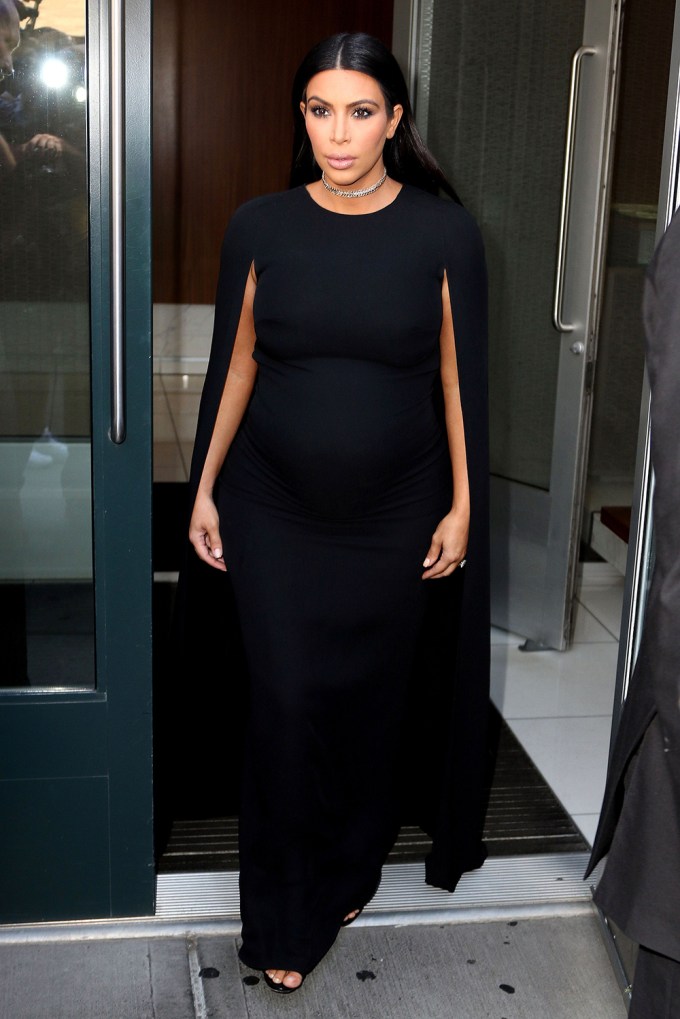 Kim Kardashian out in NYC