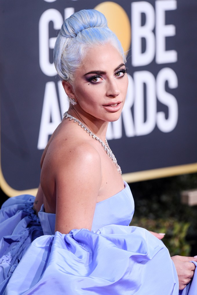 Lady Gaga At The Golden Globes