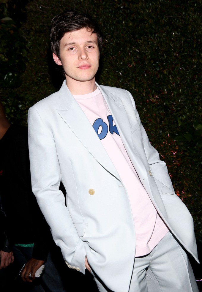 Nick Robinson At The 2019 Dior x Grammys Party