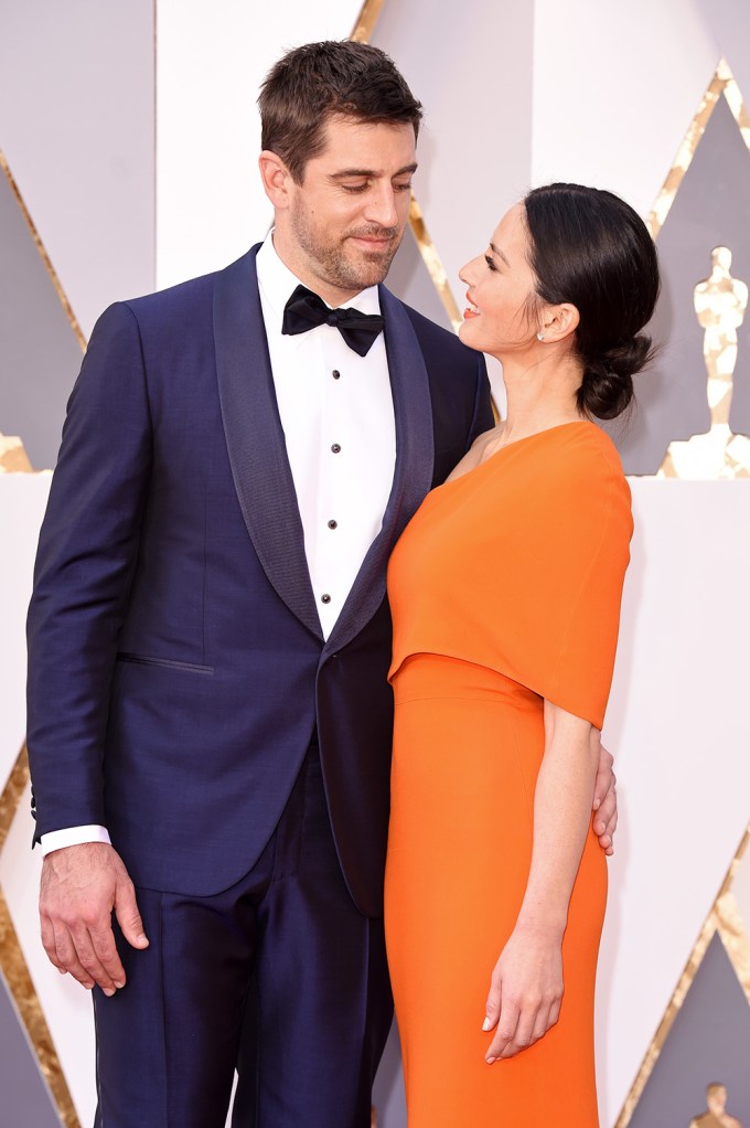 Olivia Munn & Aaron Rodgers At 88th Annual Academy Awards