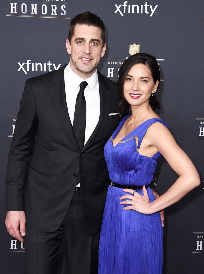Olivia Munn & Aaron Rodgers At 4th Annual NFL Honors
