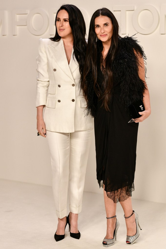 Rumer Willis and mom Demi Moore look so stylish together!