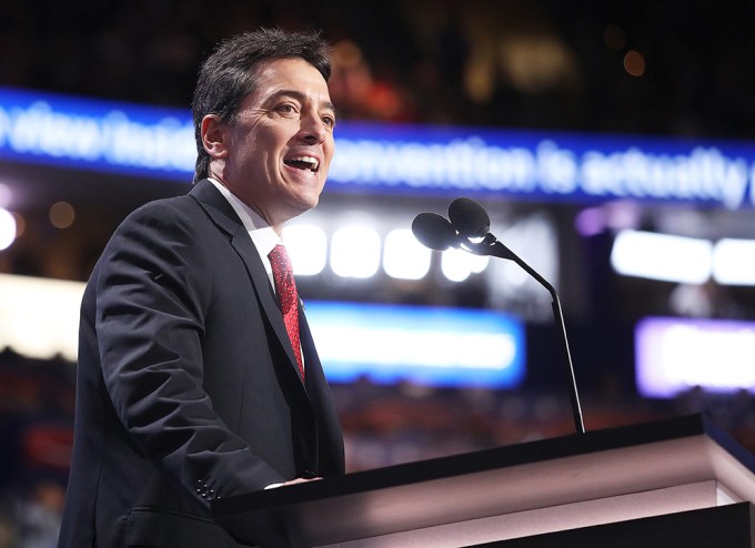 Scott Baio at the Republican National Convention in 2016