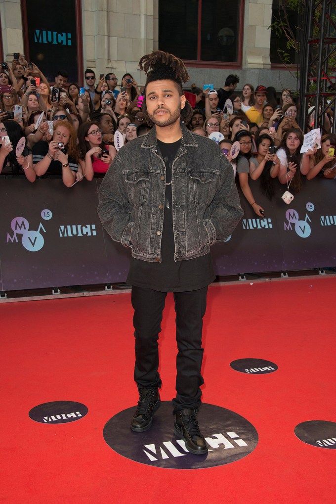 The Weeknd At The 2015 Much Music Video Awards