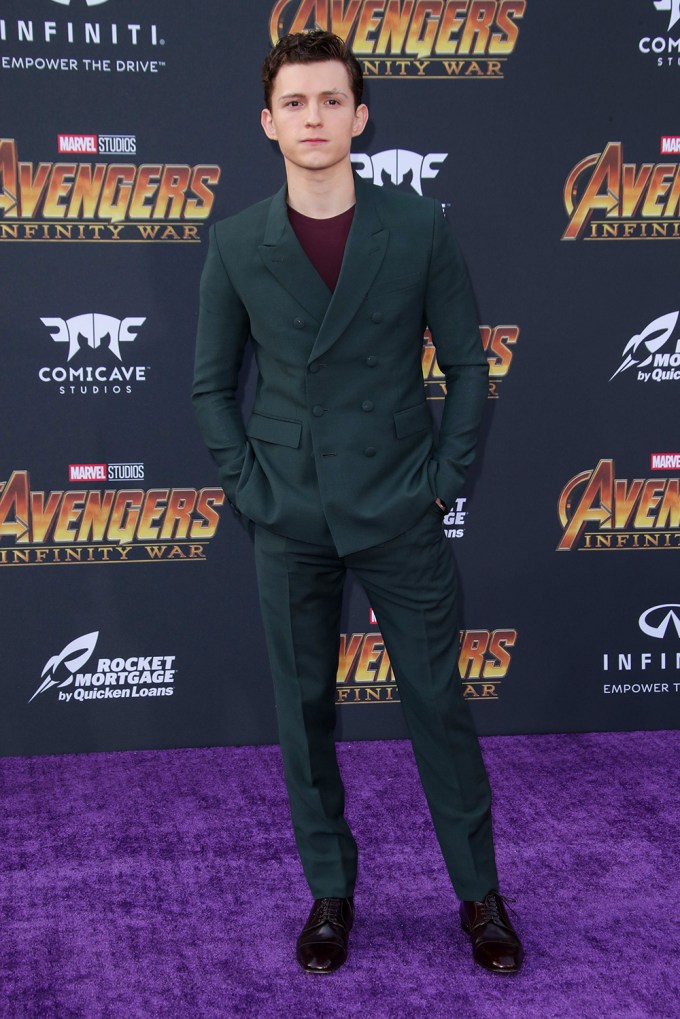 Tom Holland at the ‘Avengers: Infinity War’ Premiere