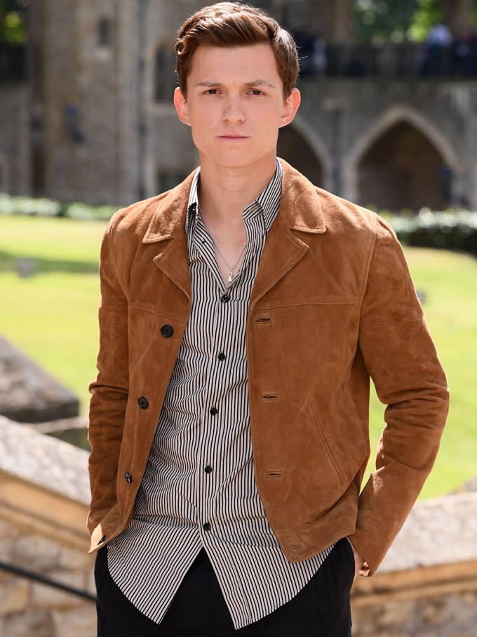 Tom Holland at the Tower of London