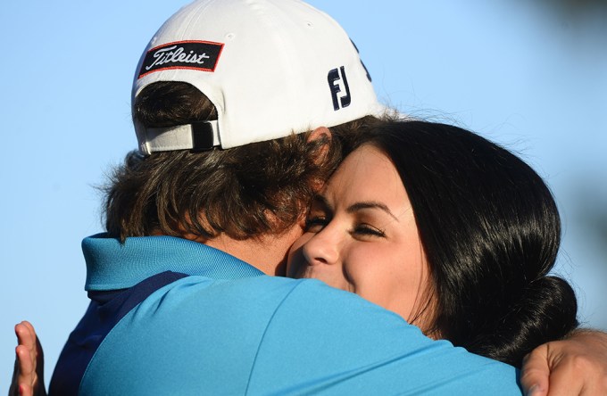 Amanda Dufner Embraces Jason After Big Win