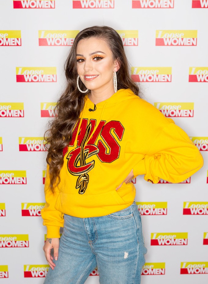 Cher Lloyd At ‘Loose Women’ In London