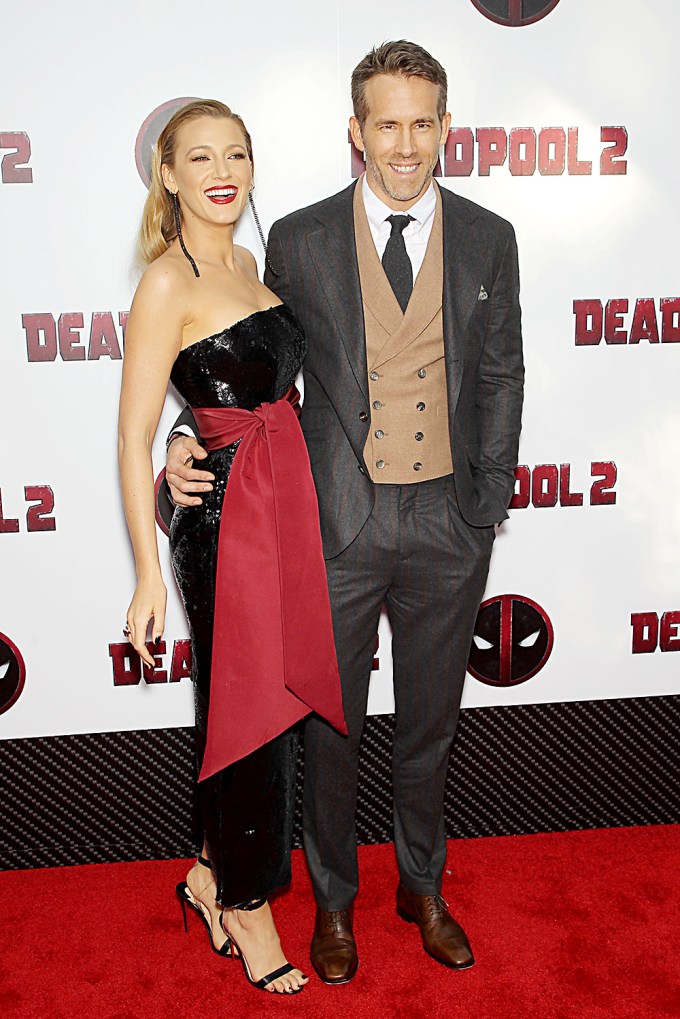 Blake Lively & Ryan Reynolds are all smiles