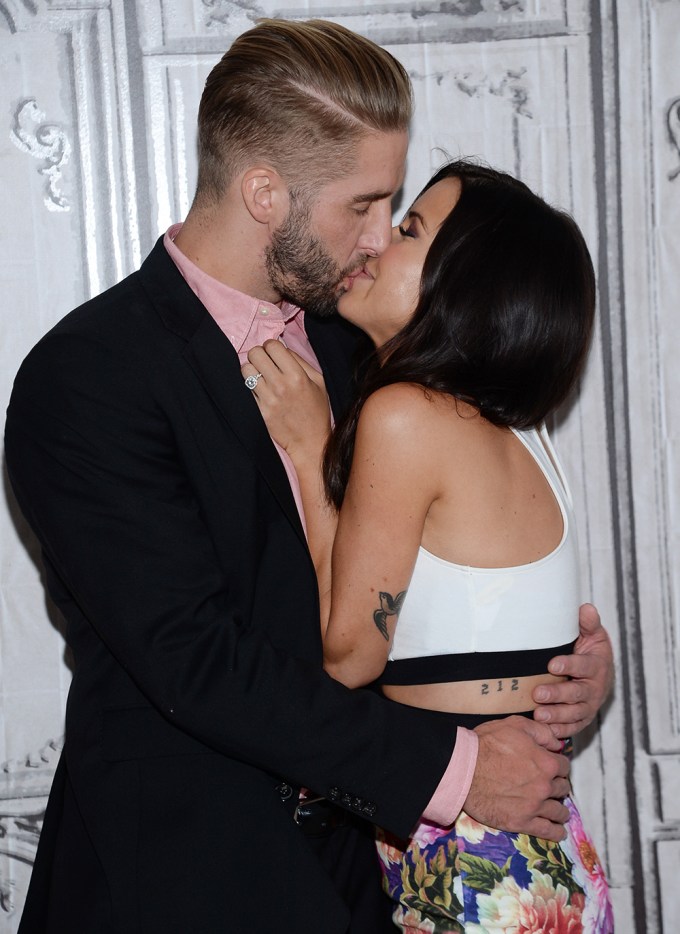Shawn Booth and Kaitlyn Bristowe At AOL BUILD Speaker Series
