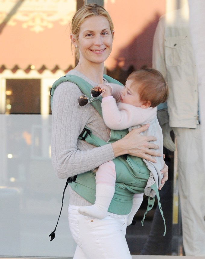 Kelly Rutherford and daughter Helena Grace