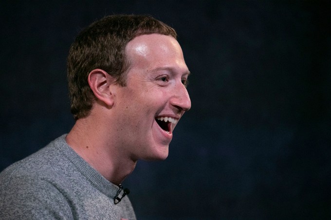CEO Mark Zuckerberg At The Launch Of Facebook News Tab
