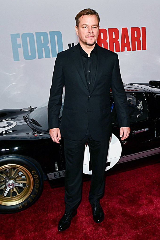 Matt Damon at the ‘Ford v Ferrari’ Film Premiere