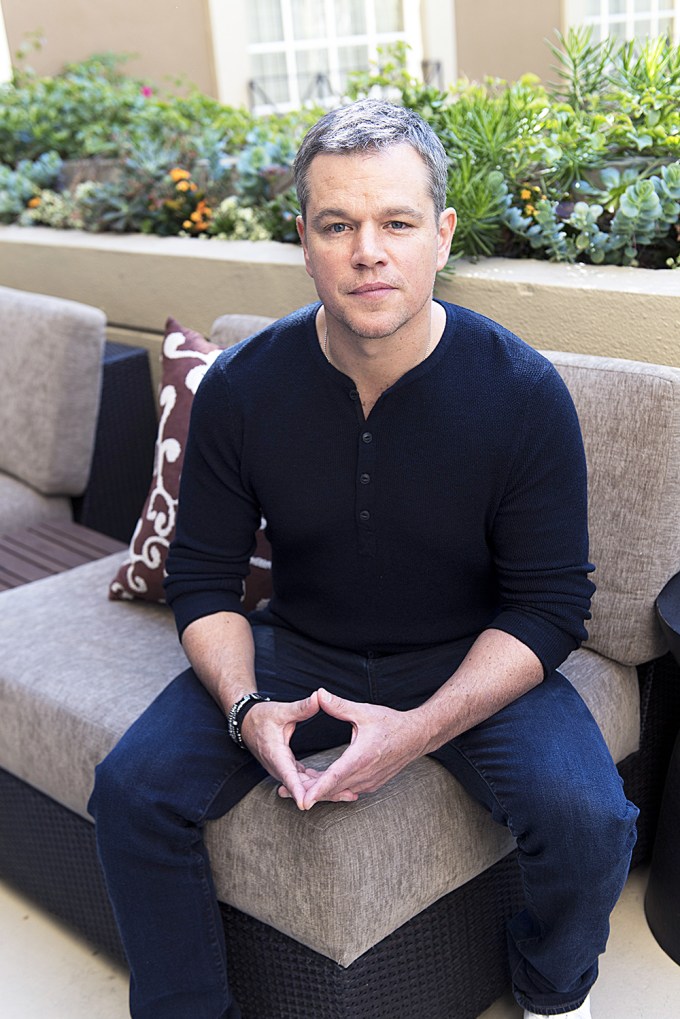 Matt Damon in Los Angeles