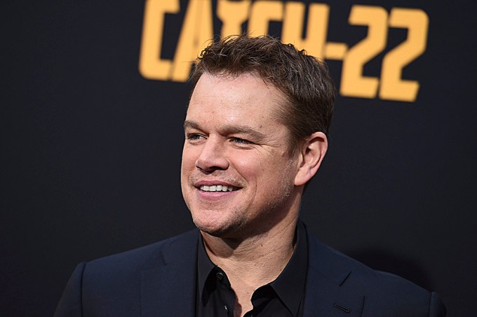 Matt Damon at the ‘Catch-22’ Premiere