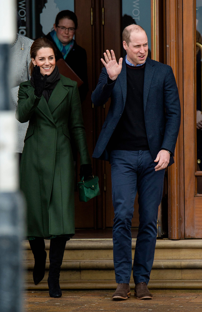 Prince William & Kate Middleton at Blackpool Tower