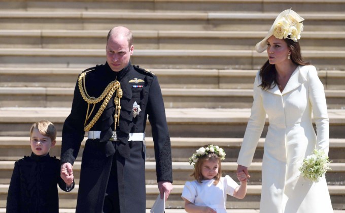 Prince William & Kate Middleton at St. George’s Chapel